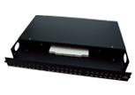24 port ST Fiber opticalpatch panels(1U)