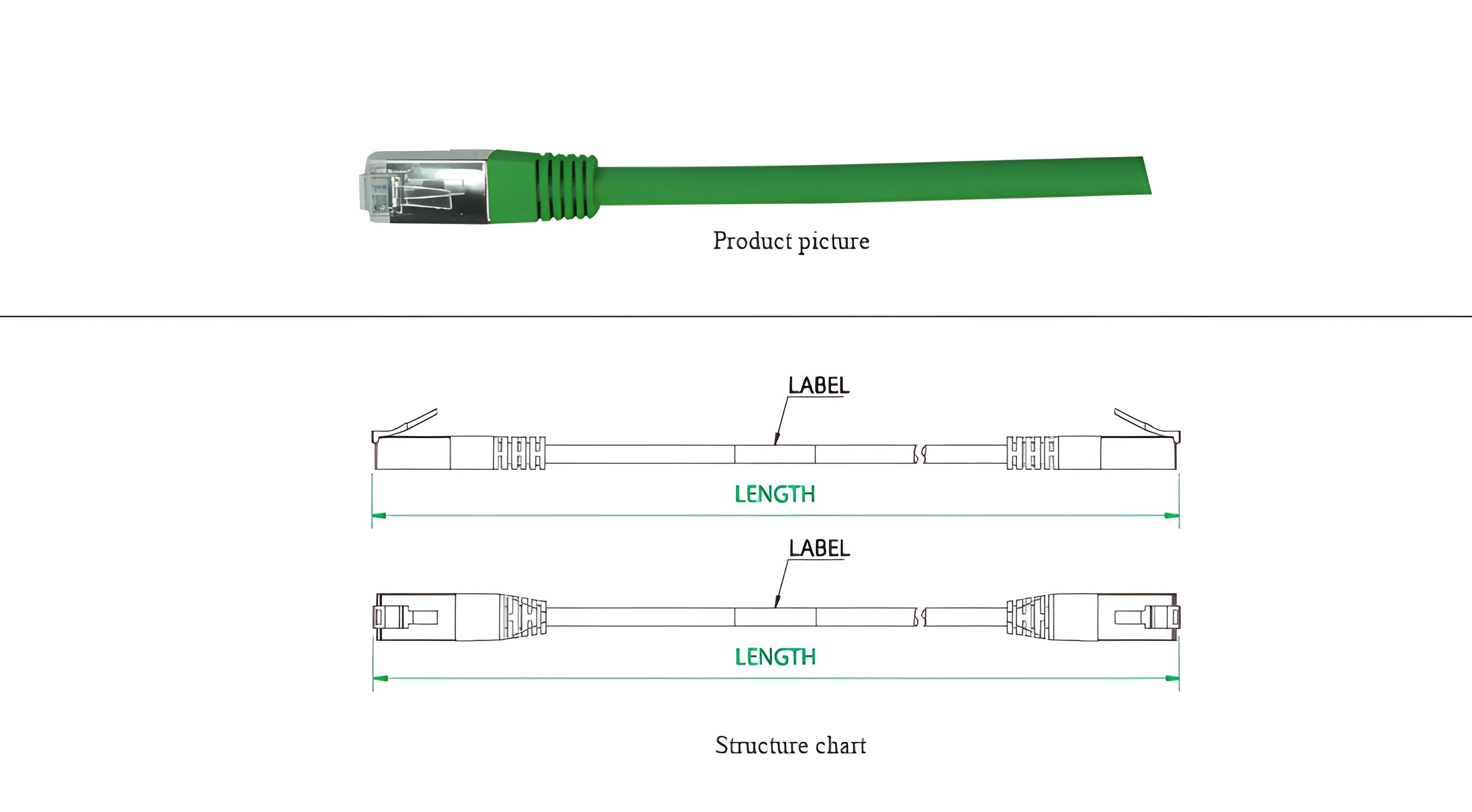 Cat 5E FTP Patch Cable